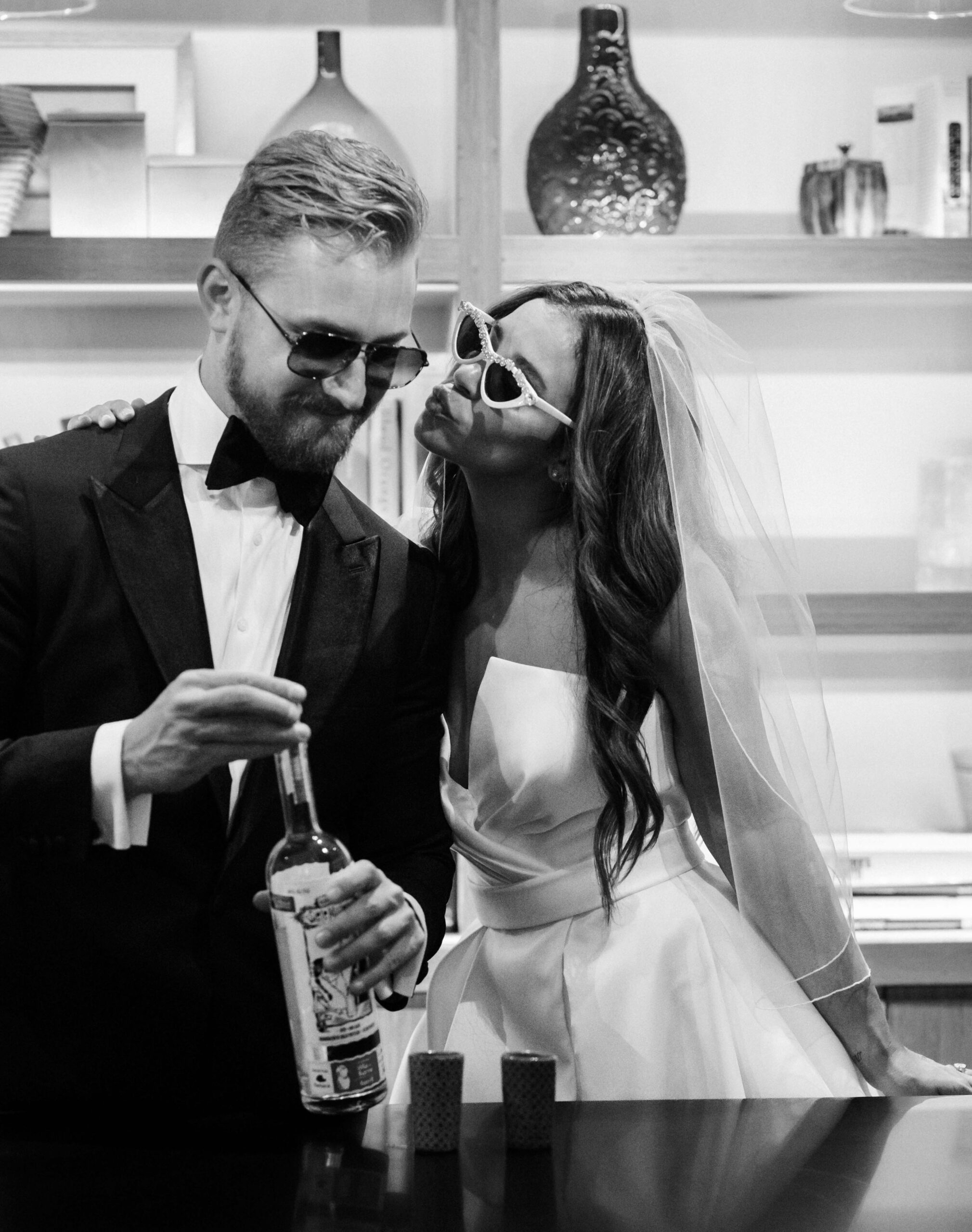 bride-to-be-kiss-coaxing-her-groom-to-be